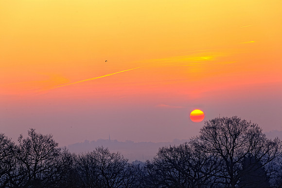 Sunrise in London